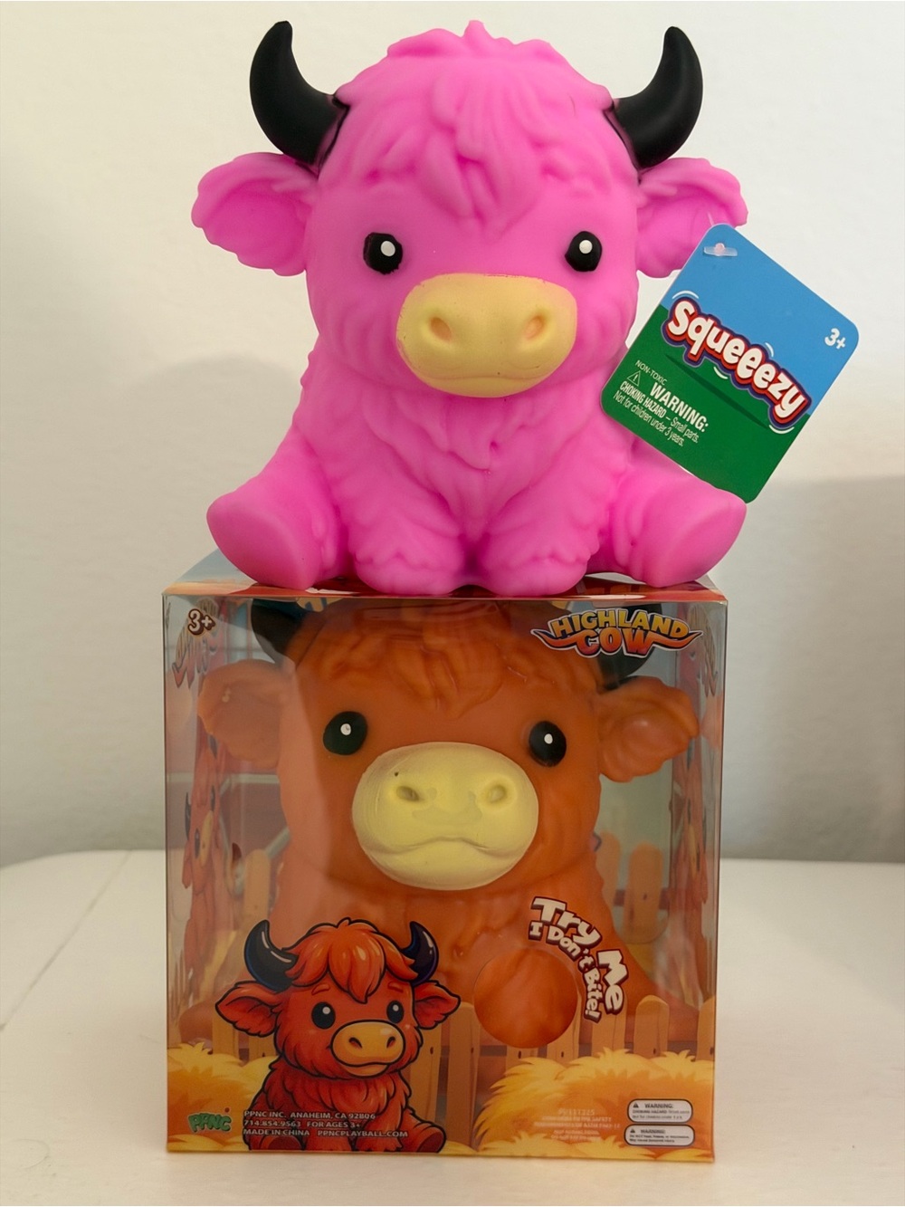 Squeeezy Highland Cow Bundle (Set of 2)